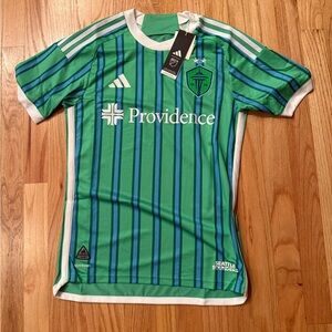 New Adidas Seattle Sounders FC 24/25 Home Soccer Jersey MLS HZ6188 Men’s XS Slim